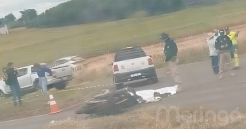 Colisão na BR-376 termina com morte de motociclista na região de Maringá