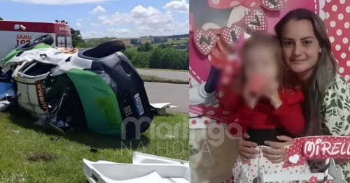 Acidente entre caminhão e ambulância mata enfermeira e paciente em rodovia do Paraná