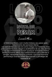foto de Estudantes de medicina lamentam morte de Leonardo Meine, de 19 anos
