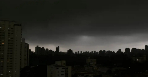 Risco de granizo e ventos fortes: veja onde o temporal será mais intenso no Paraná