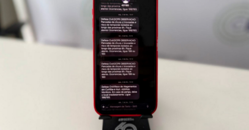 SMS e WhatsApp: veja como se cadastrar para receber os alertas da Defesa Civil Estadual