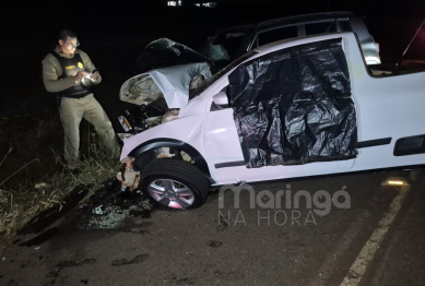 foto de Identificado motorista que morreu após grave acidente na Estrada Sarandi, em Marialva