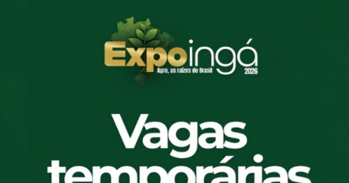 Expoingá 2026 começa dia 7 e realiza seleção de vagas nesta segunda — veja como participar