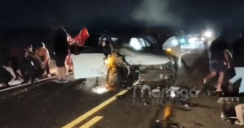 Grave acidente em rodovia envolvendo dois veículos deixa um morto e vários feridos no norte do Paraná
