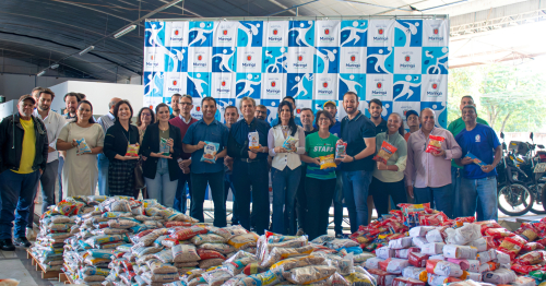 Pra Somar recebe mais de 9,3 toneladas de alimentos arrecadadas na 49ª Prova Rústica Tiradentes