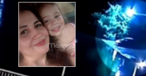 Vídeo mostra exato momento em que carro cai no Rio Paraná e mãe e filha morrem em Porto Rico