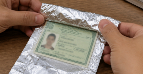 Envolver o seu documento de identidade e cartões em papel alumínio: por que é recomendado e para que serve