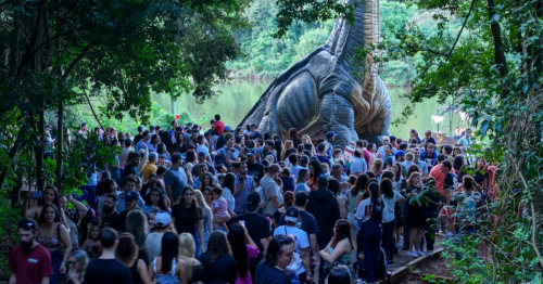 A pedido da comunidade, exposição ‘Jurássico Condor’ no Parque do Ingá é prorrogada
