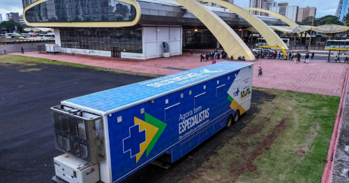 Com 60 atendimentos diários, ‘Carreta da Mulher’ agiliza consultas e exames de pacientes que aguardam na fila; serviços iniciam nesta sexta, 19