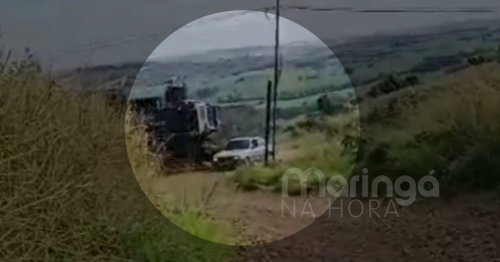 Carro é arrastado por trem e motorista morre no Norte do Paraná