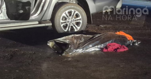 Acidente entre caminhonete e carreta termina em morte no Contorno Sul de Marialva