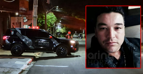 Homem de 44 anos é executado a tiros em Maringá enquanto caminhava pela rua