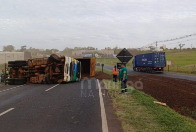 foto de Motorista de 51 anos morre após grave acidente na BR-376 entre Maringá e Mandaguaçu