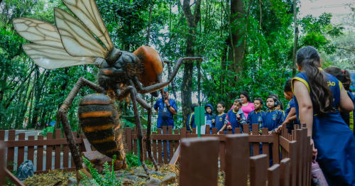 Exposição ‘Primavera Encantada: Natureza Gigante’ no Parque do Ingá é prorrogada até dia 27 outubro
