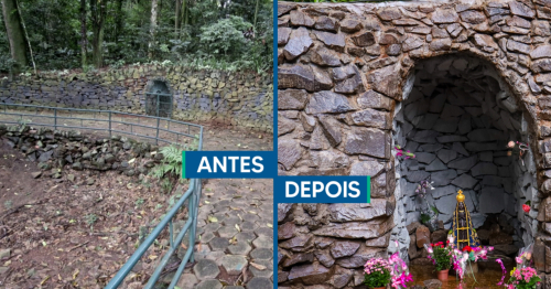 Prefeitura entrega revitalização da gruta do Parque do Ingá