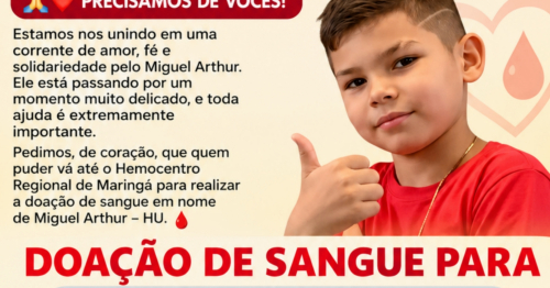 Garotinho que teve o pescoço atingido por linha de cerol precisa de doação de sangue