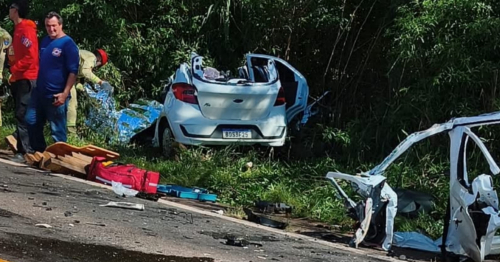 Câmera de segurança registra colisão fatal que matou motorista de 44 anos no Paraná
